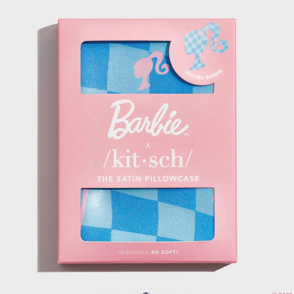 Barbie x Kitsch Satin Pillowcase